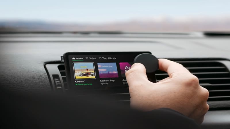 Spotify's voice-controlled 'Car Thing' music player is now a thing